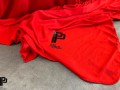 POKA Premium Equipment PSS_R - Czerwony pokrowiec na samochód - Hatchback / Sedan 4