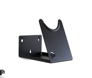 Hanger for one polishing machine with  a shelf for batteries