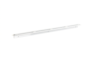 Wieszak na butelki i opryskiwacze - 80cm - Biały połysk