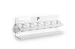 Bottle holder up to - 0,5L - Glossy white