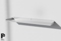 PU_60_W - Universal shelf - 60cm - Glossy white 4