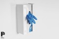 POKA Premium Equipment WRN_W - Holder for boxes with gloves - Glossy white 3