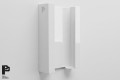 POKA Premium Equipment WRN_M_W - A 3 neat gloves box holder - Glossy white 4
