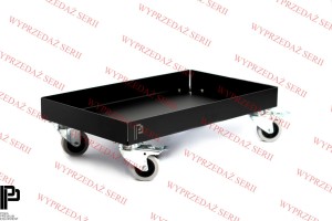Low trolley for accessories